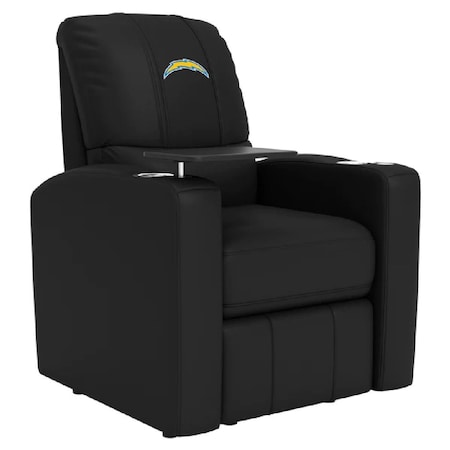 Dreamseat Stealth Power Plus Recliner with Los Angeles Chargers Primary Logo XZ520823901CDSMHTUSBBLK-PSNFL20075